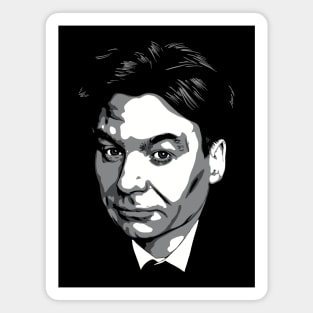 Mike Myers greyscale Magnet